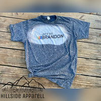 Let’s Go Brandon NASCAR Bleach Tee