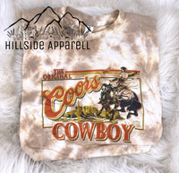 The Original Beer Cowboy Tye Dye Hoodie/Tee/Tank