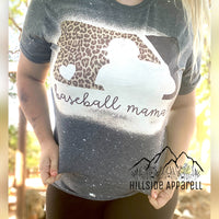 Baseball Mama Bleach Tee