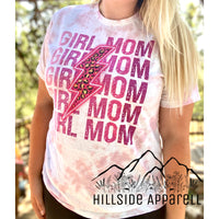 Girl Mom Tye Dye Tee